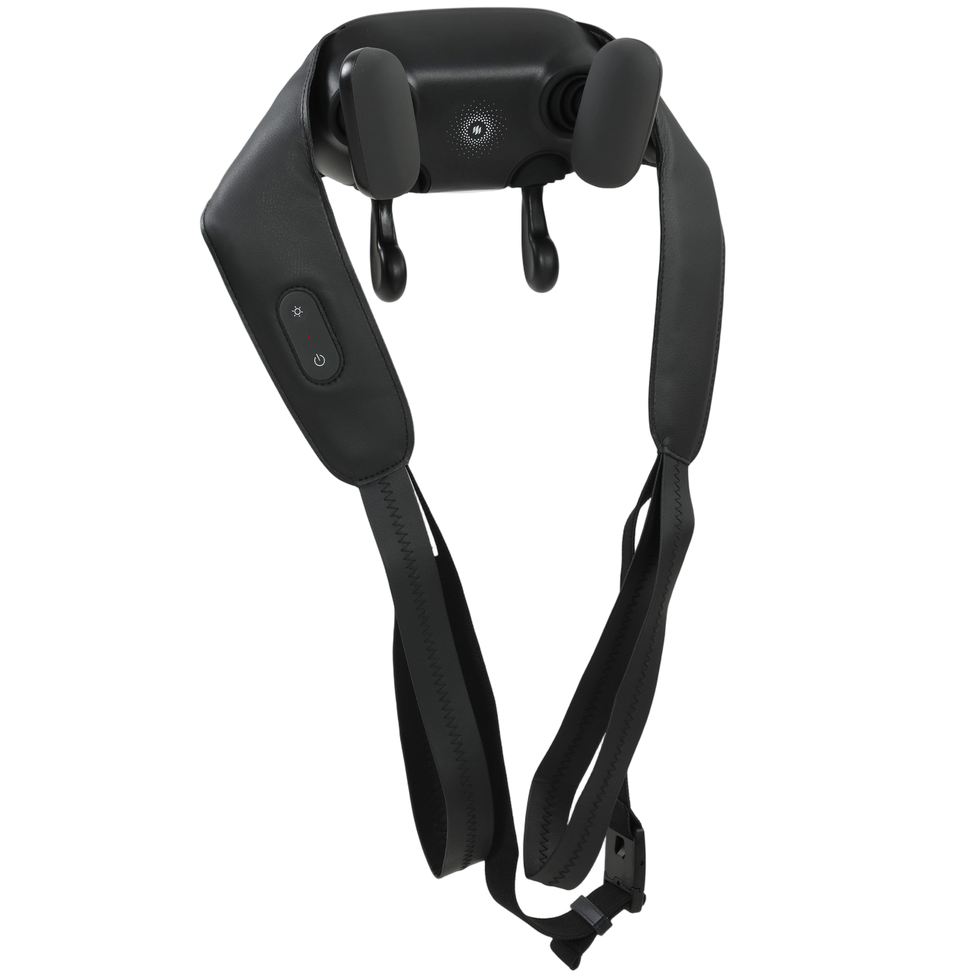 HAMBLETON Cordless 4D Shiatsu Neck and Shoulder Massager with Heat for Home or Car - Black