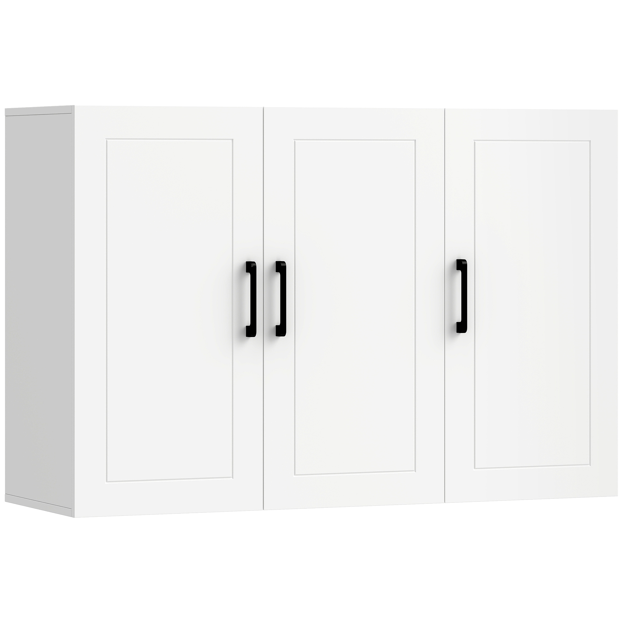 DEAL Wall Mounted Over Toilet Bathroom Cabinet with Adjustable Shelves - White