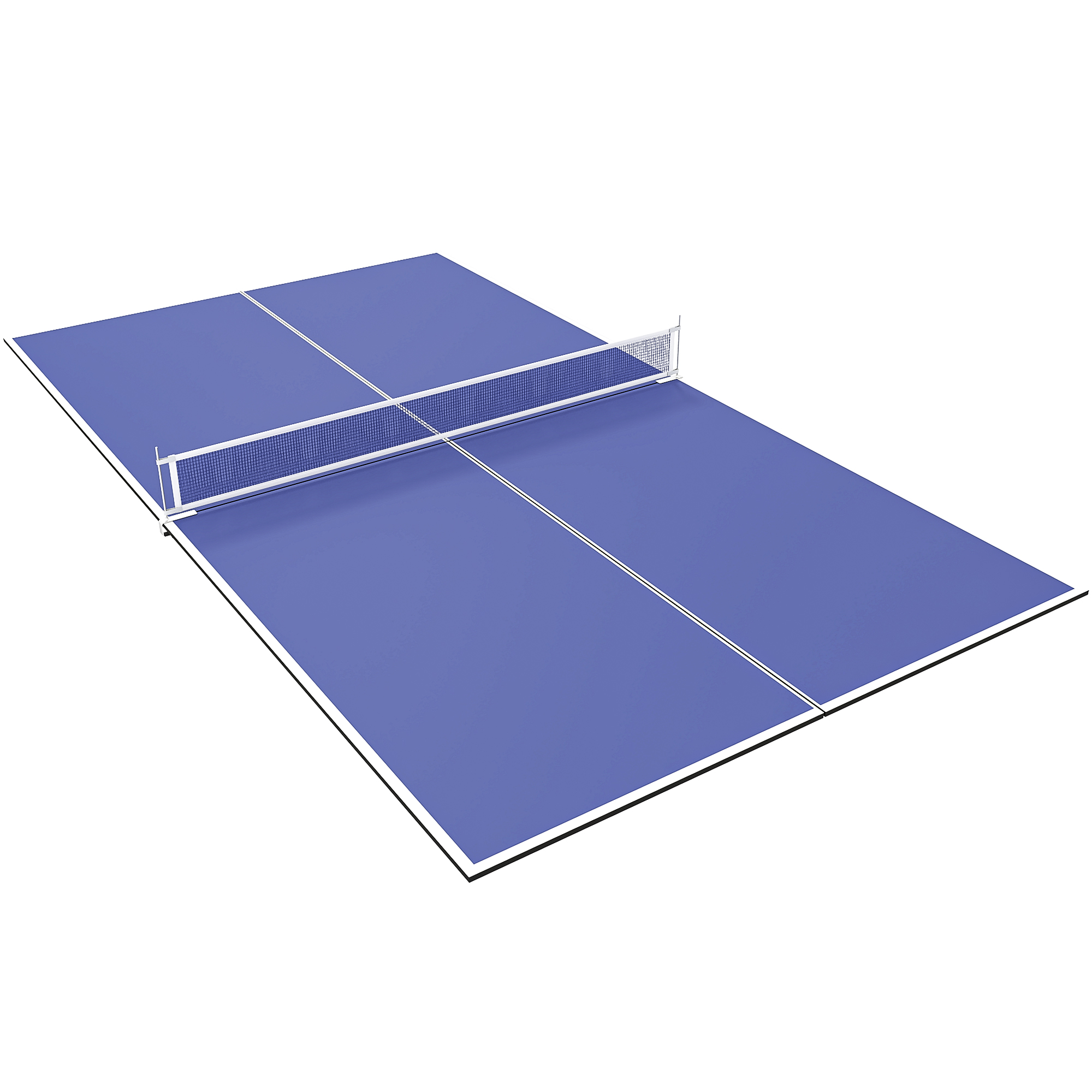 CHASEWOOD 9ft Table Tennis Conversion Top with Net - Blue