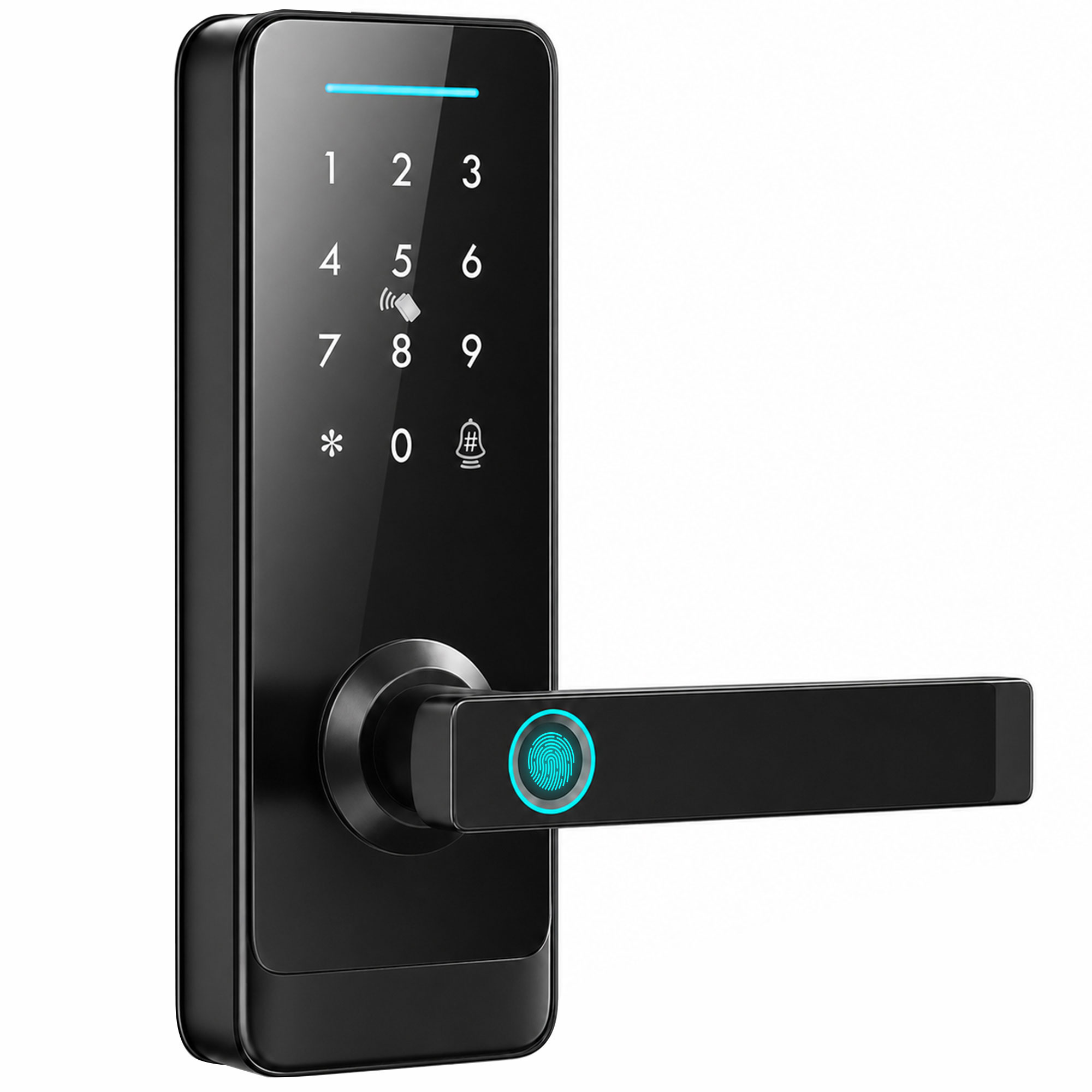 ARCTON Smart Door Lock with Fingerprint, Passcode, Bluetooth and NFC