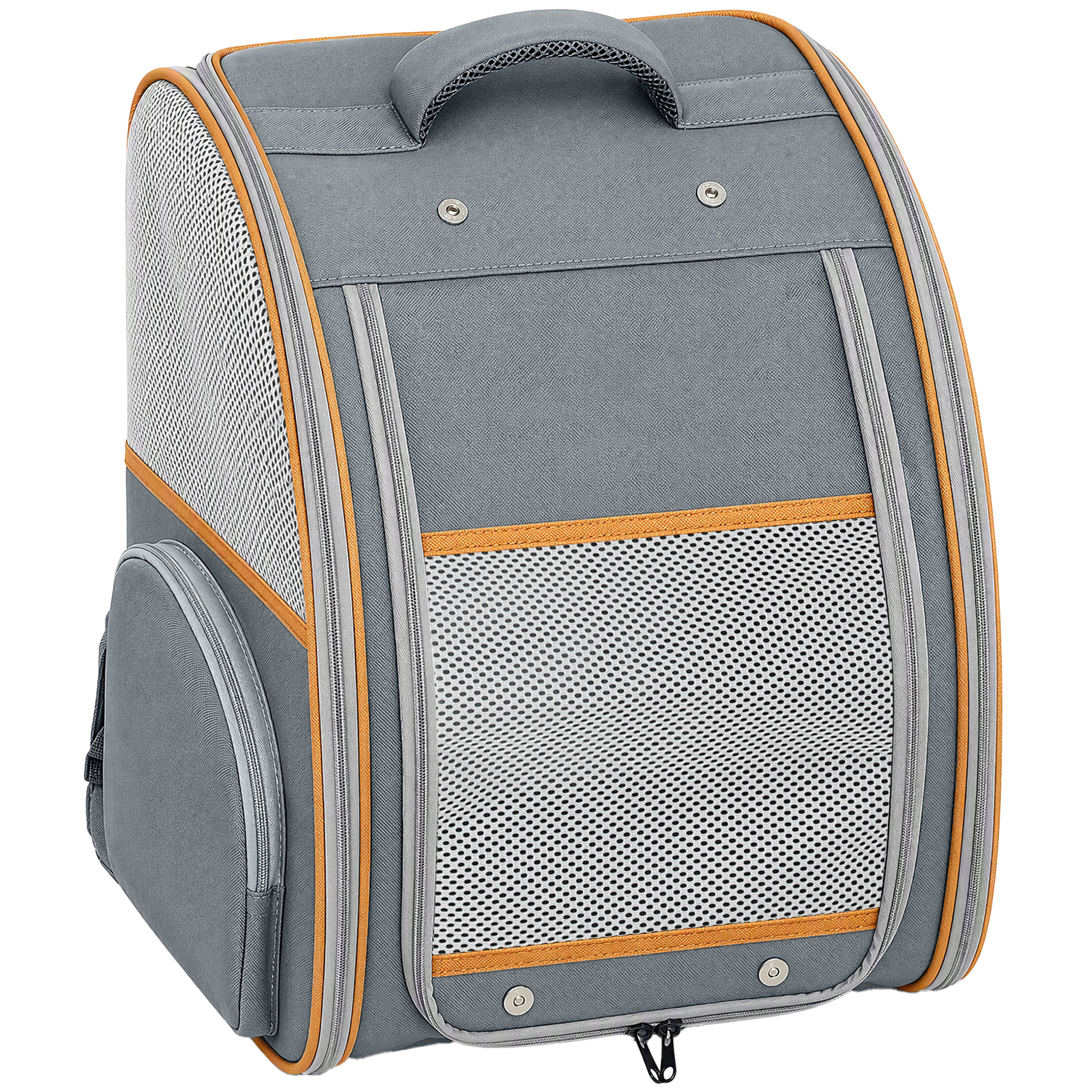 CEDARSTONE Foldable Pet Backpack Carrier for Pets up to 5kg - Grey