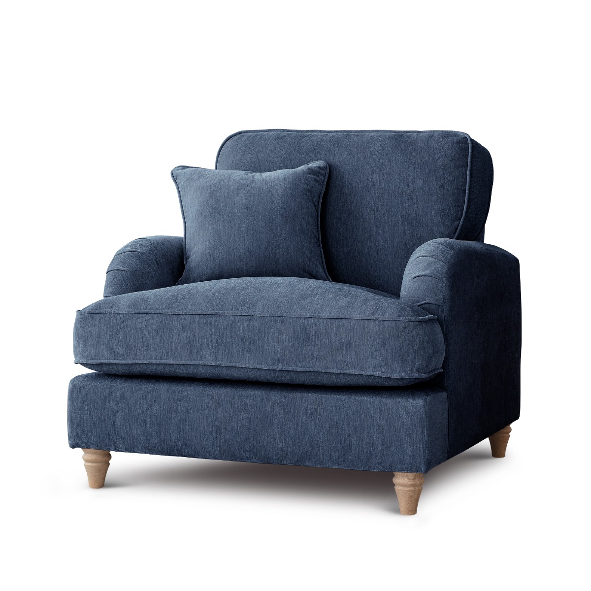 Armchair - COCOON Fabric - Navy
