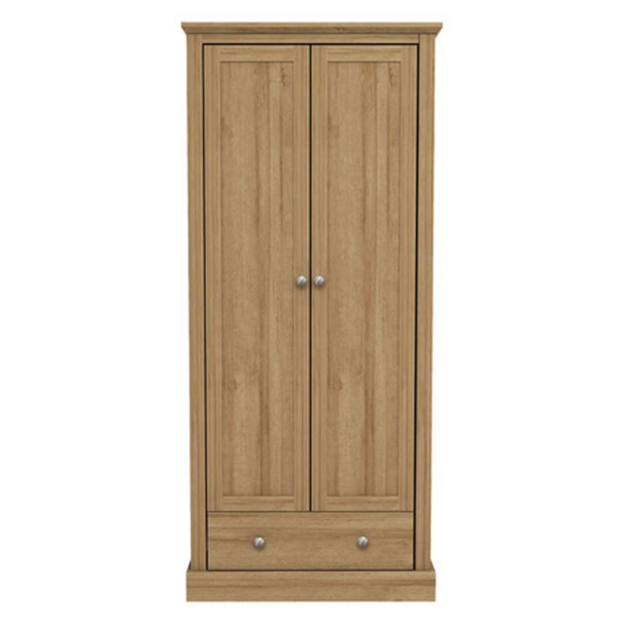 DARTFORD 2 Door Wardrobe Oak - 79.7cm