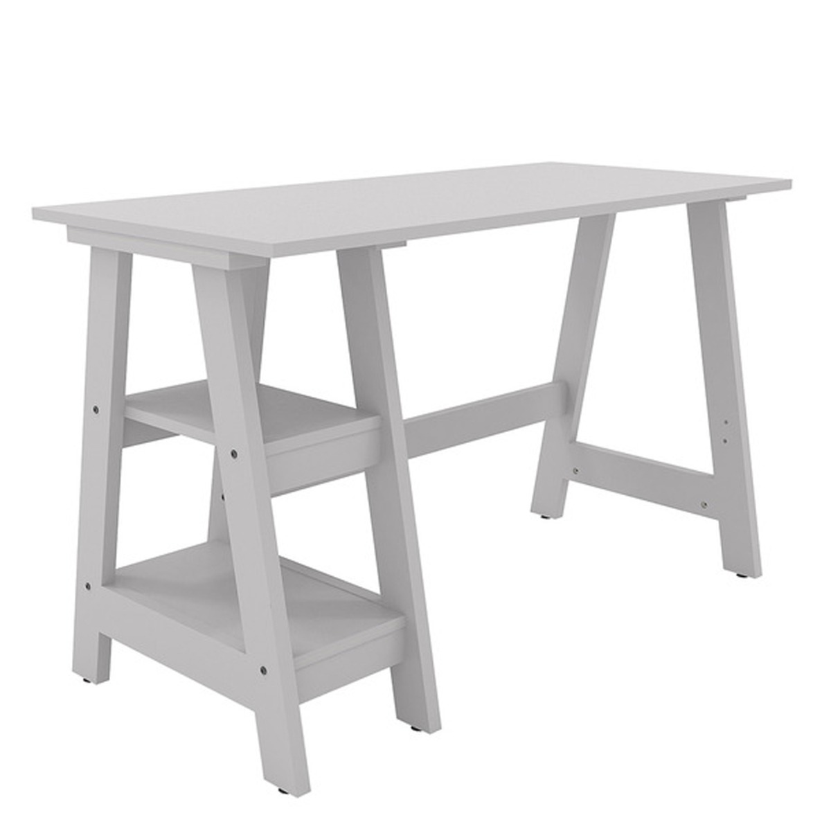 Tiva Executive Computer Table - Grey