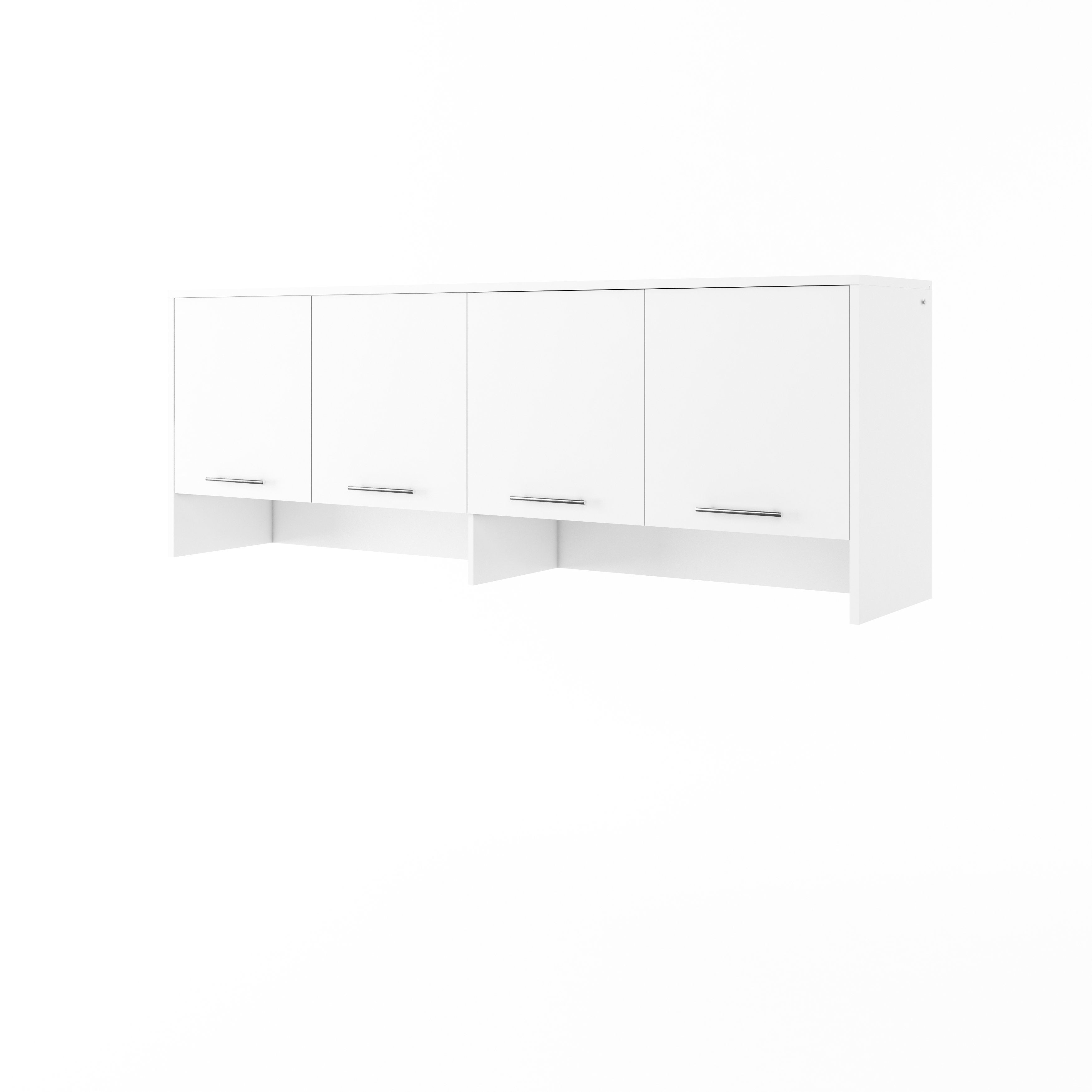Over Bed Unit for ArtNest Horizontal Wall Bed Concept 120cm - White Matt
