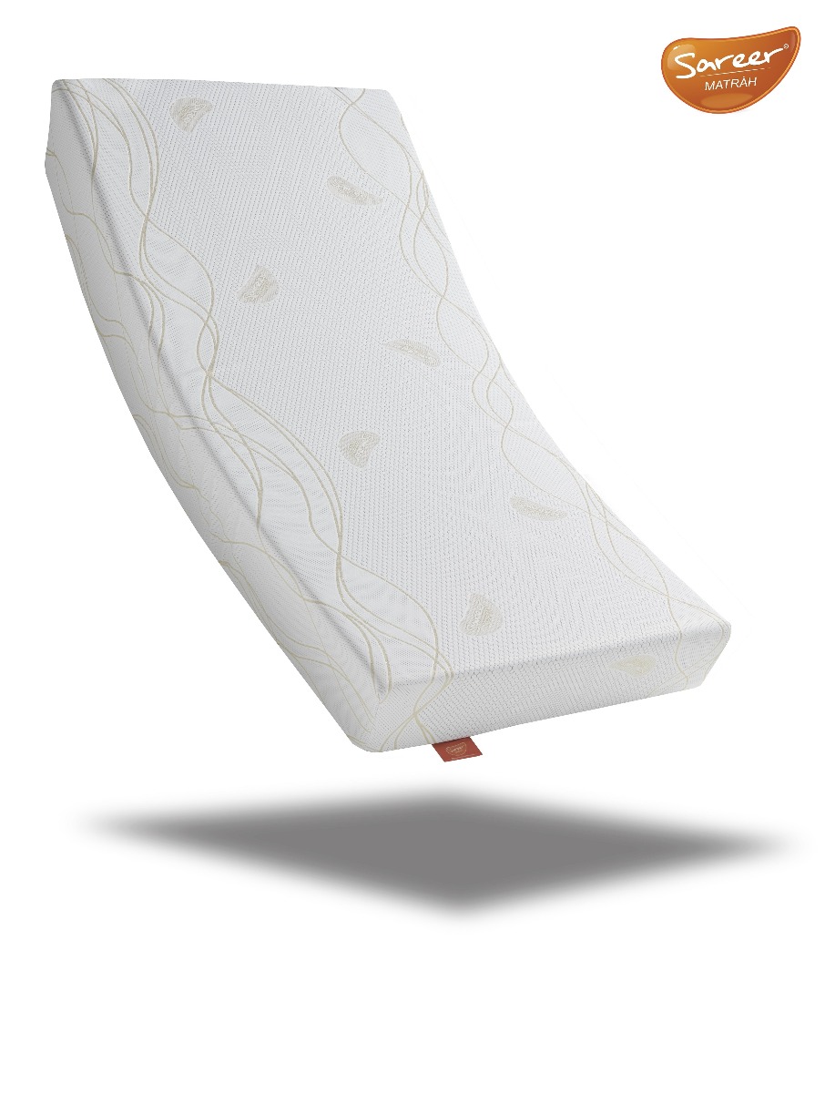 Sareer Ruby Gold Memory Foam 8 and 2 Mattress - Super Kingsize 6ft