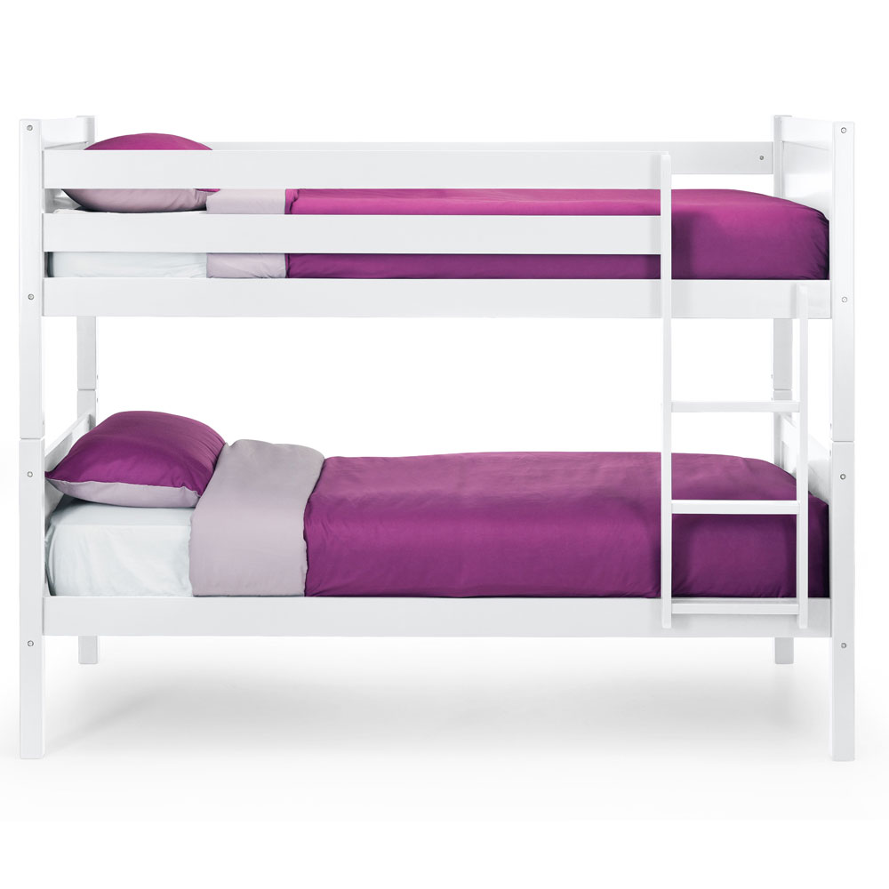 Bella Space Saving Design Bunk Bed - White