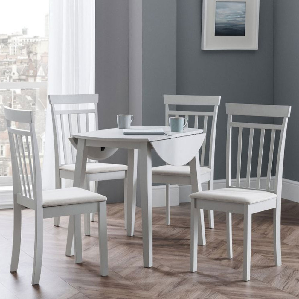 Coast Stylish Drop-leaf Dining Table - Grey