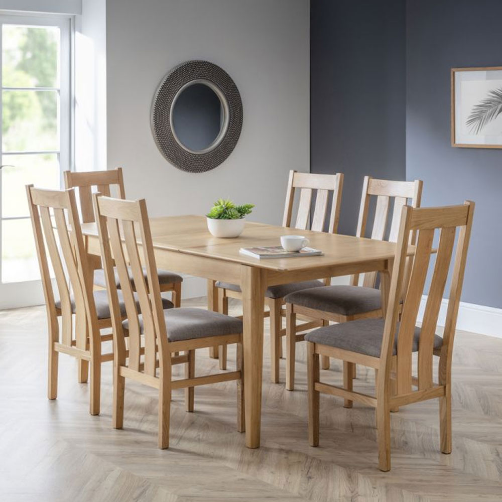 Cotswold Stylish Extendable Dining Table - Oak