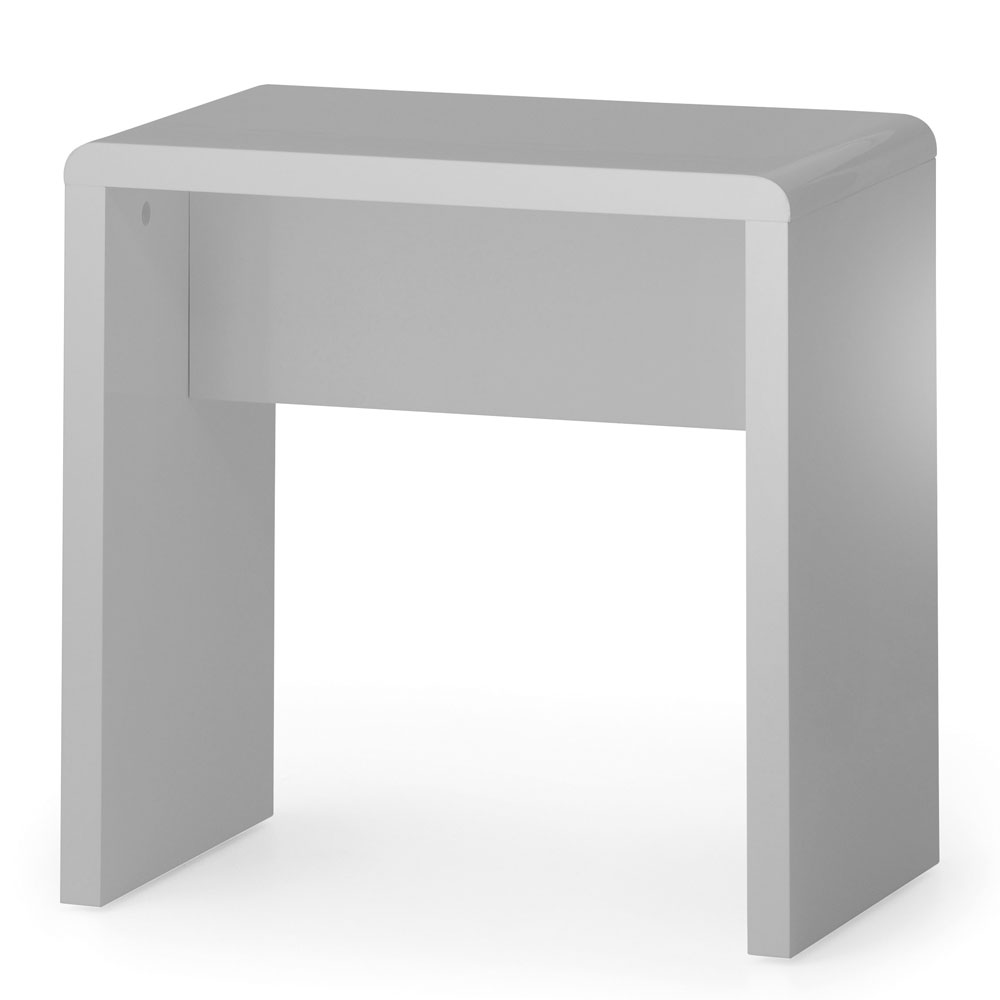 Dressing Table - MANHATTAN Dresser Grey High Gloss 48cm