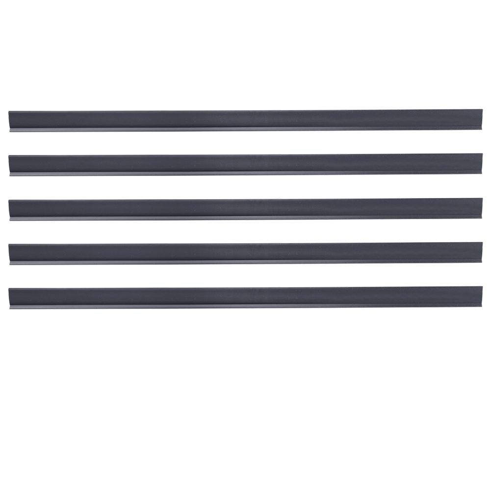 5 Pcs Garden Fence PVC Privacy Screen Panel Slat Strips Fixing Clip 1 M