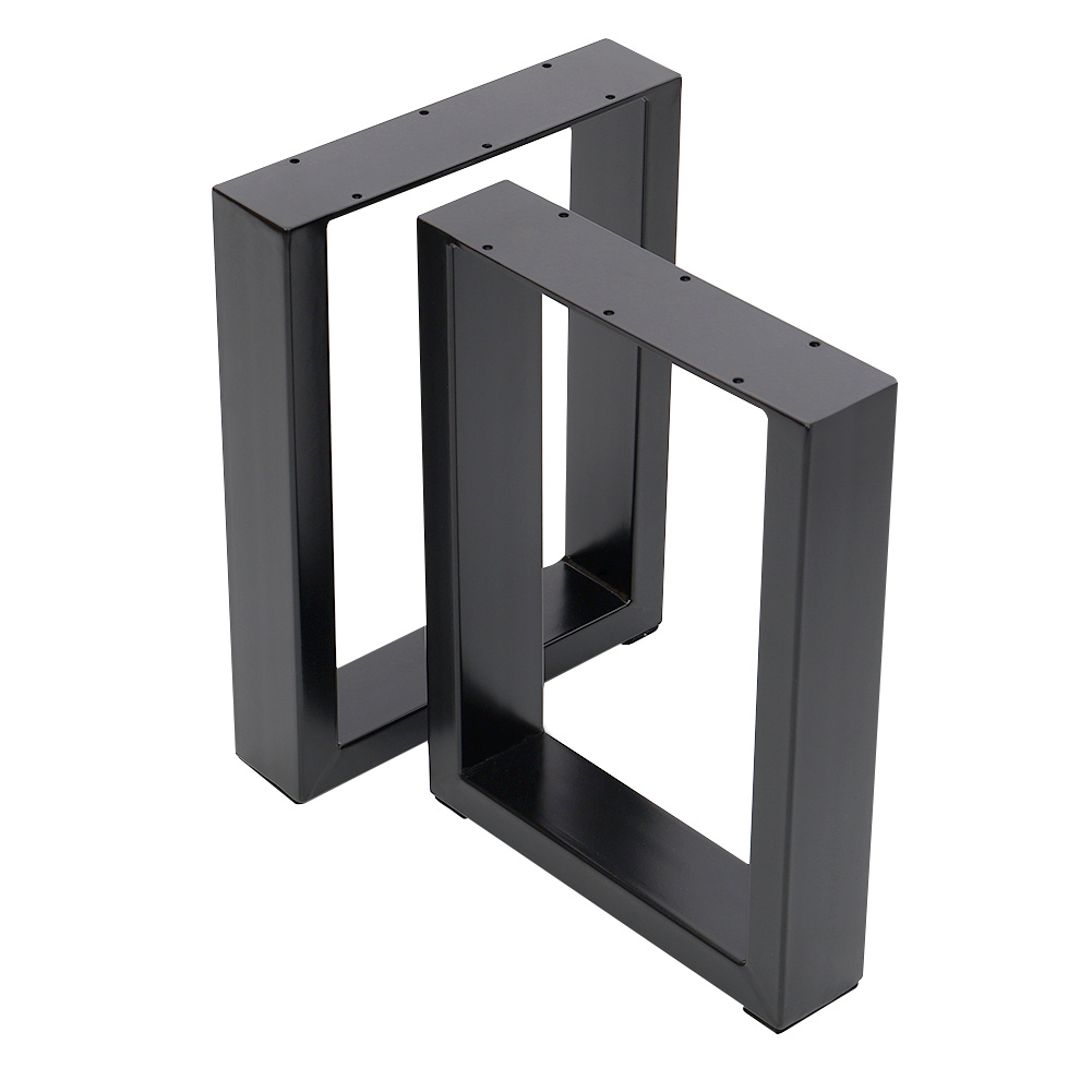 Industrial Heavy Duty Rectangular Iron Table Legs