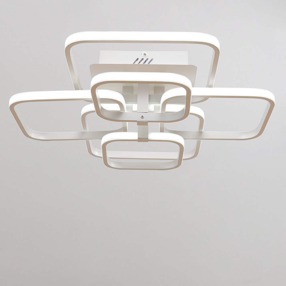 Contemporary LED Energy-efficient Semi Flush Ceiling Light