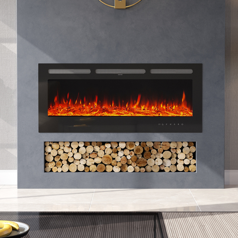 Electric Fireplace - Recessed/Wall Mount - 130cm W