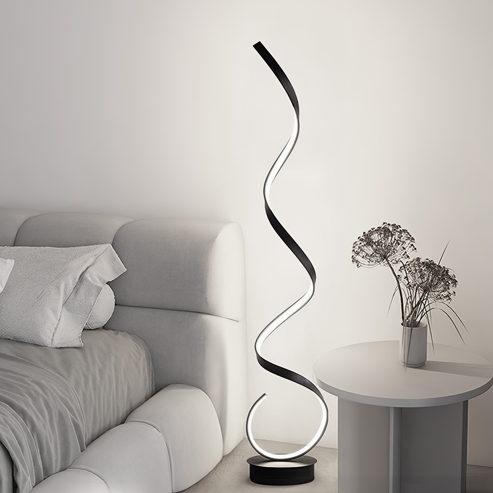 Spiral LED Floor Lamp 131cm Standing Lamp