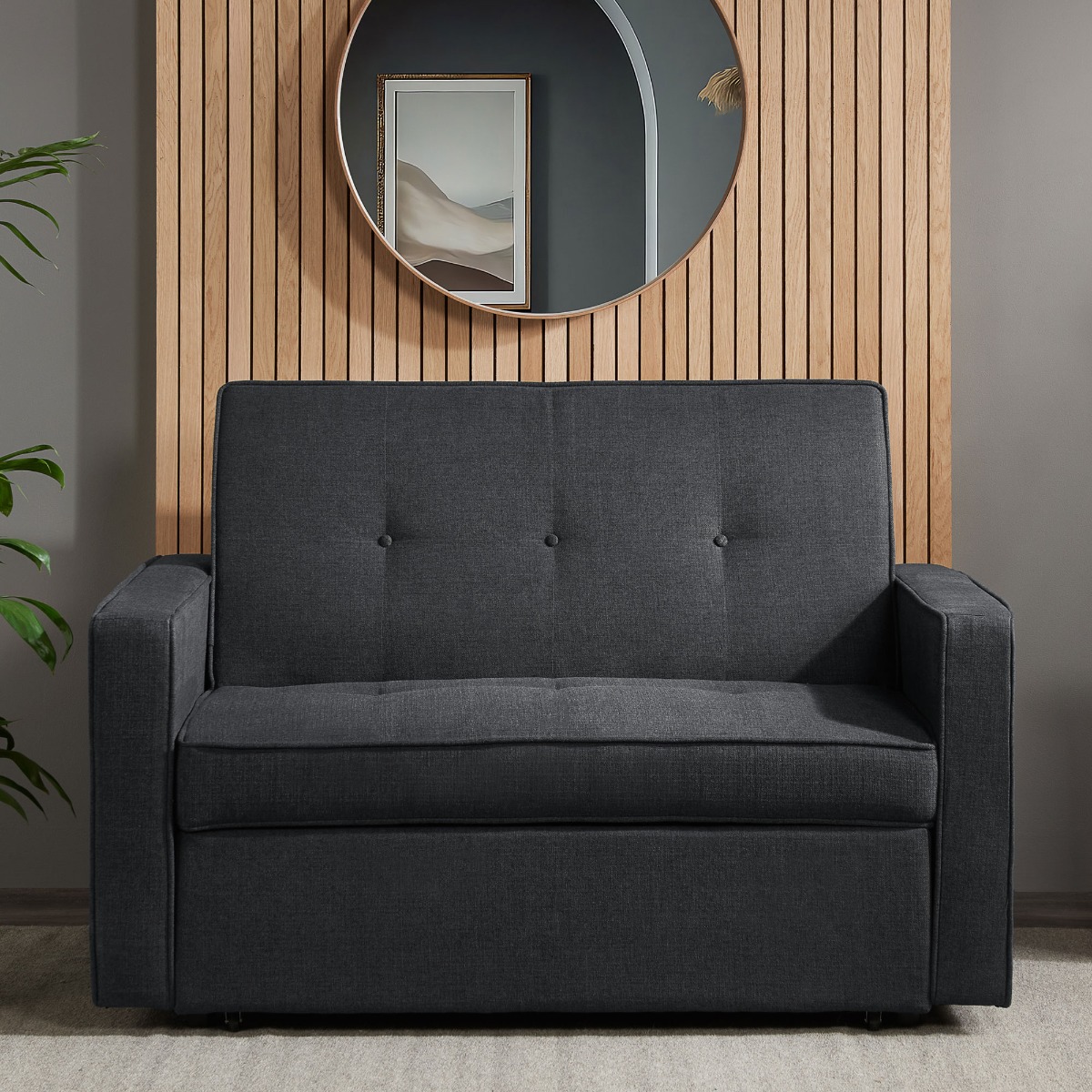 Birlea Otto Fabric Sofa Bed - Grey
