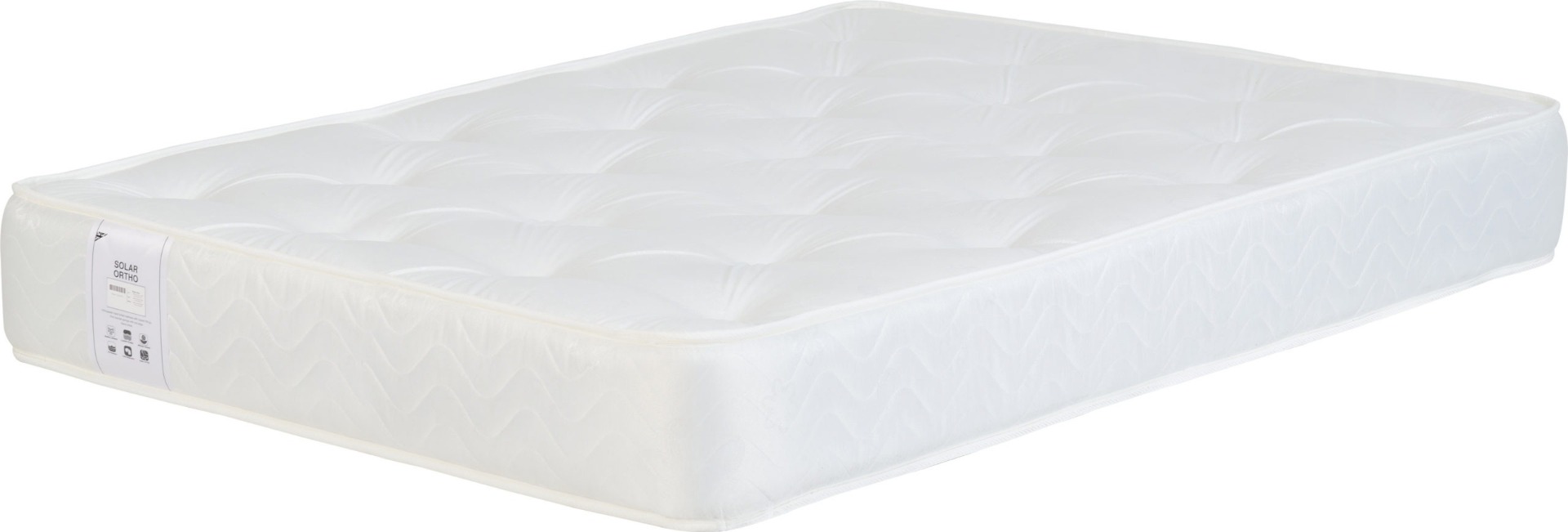 Solar Ortho 5ft Kingsize Mattress - Ivory