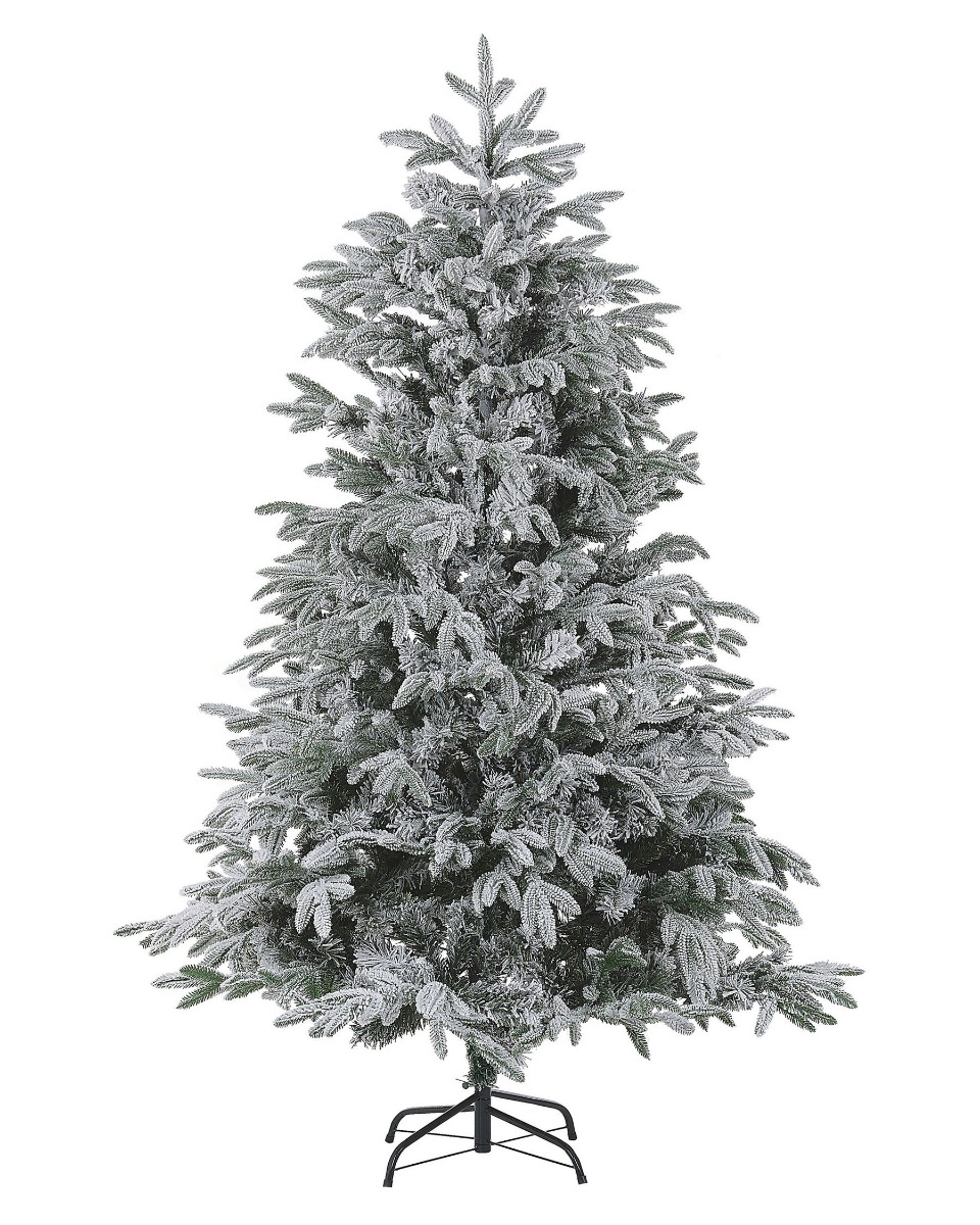 Sparkling Snowflakes Christmas Tree 180 cm - White