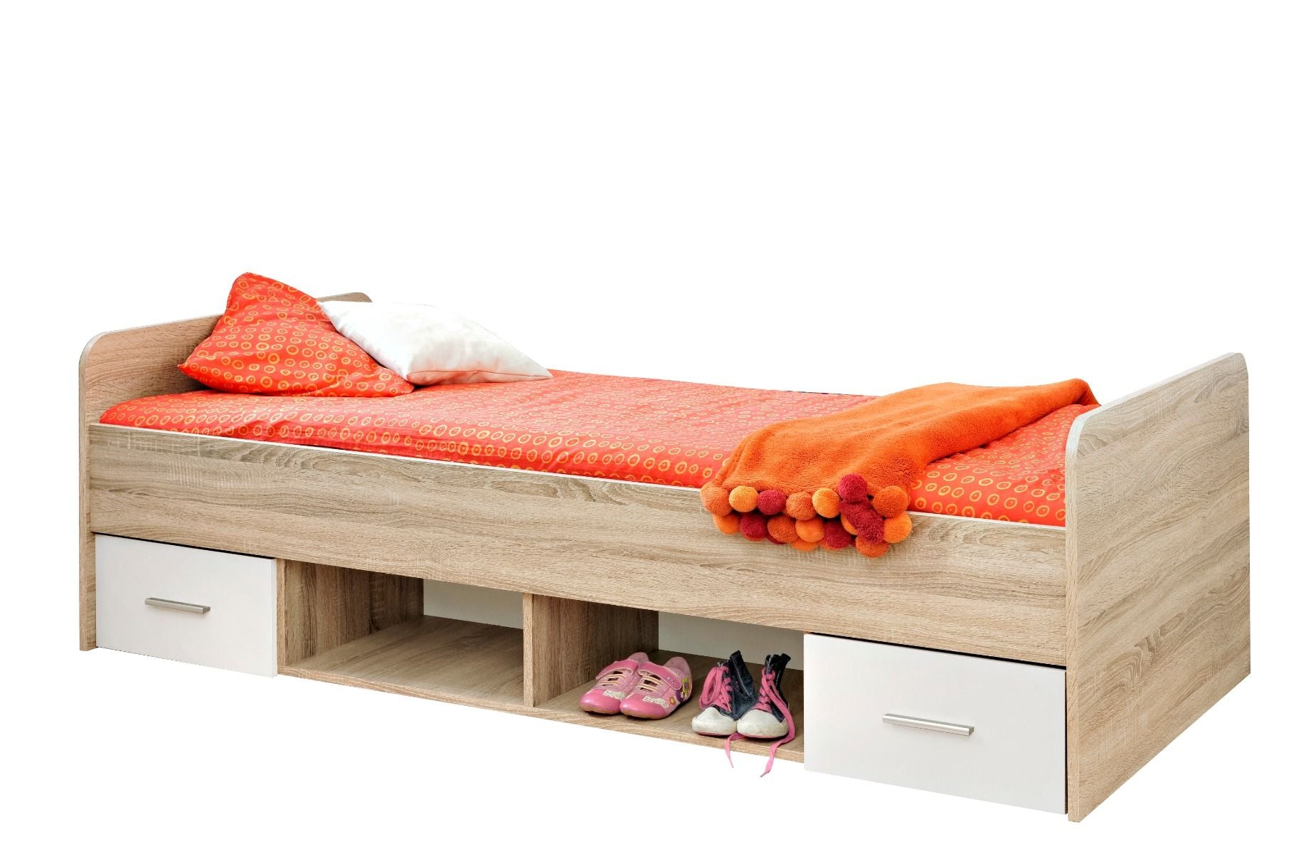 Poki DI-04 Bed with Drawers