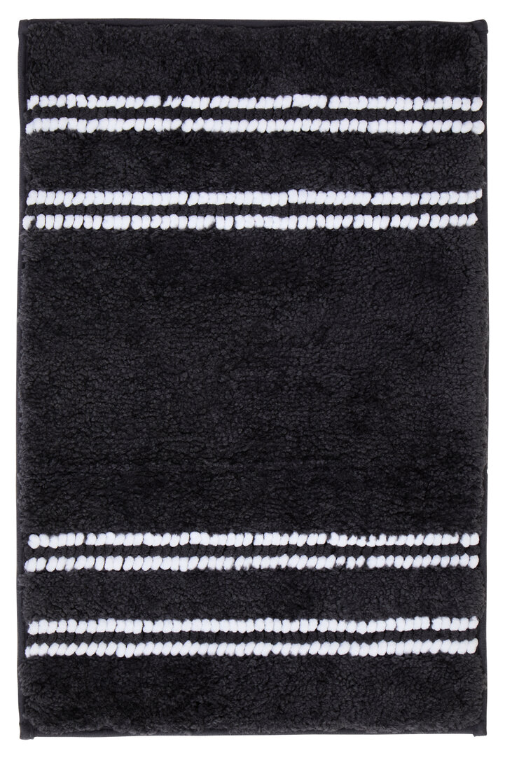 BRENTHALL Small Bath Mat - Charcoal