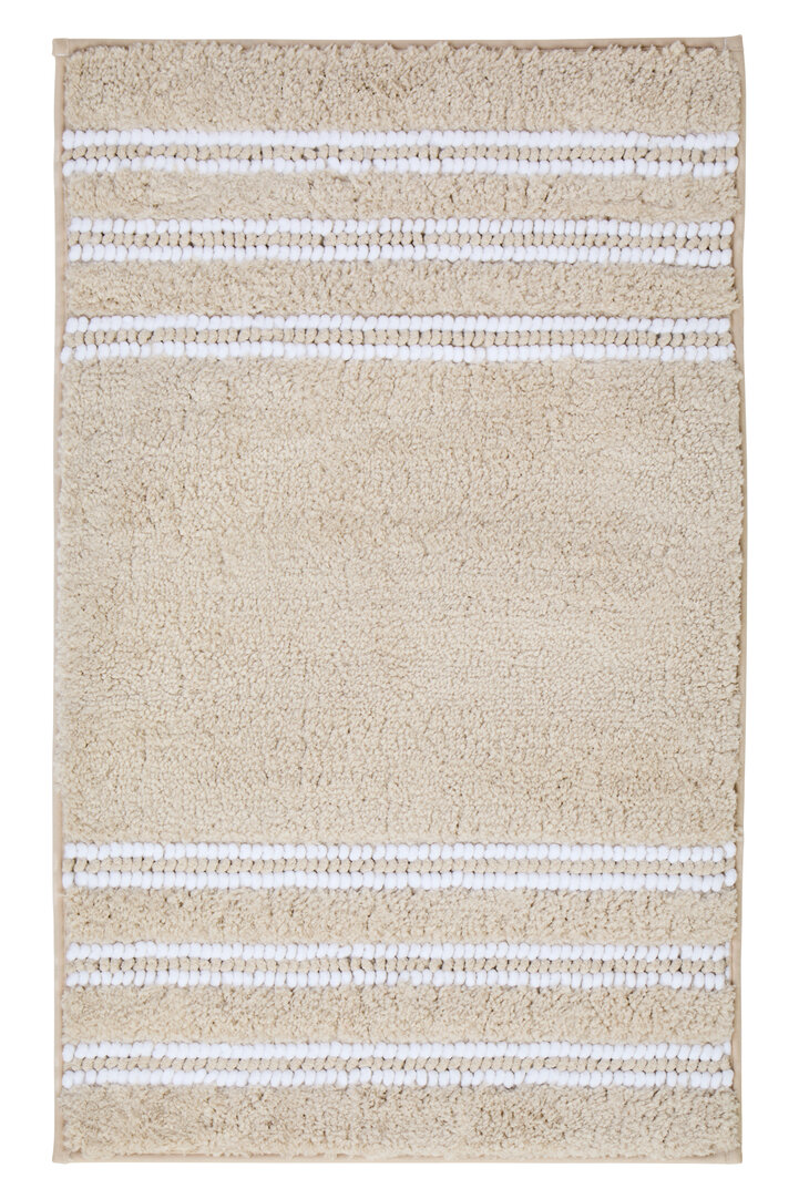 BRENTHALL Large Bath Mat - Beige