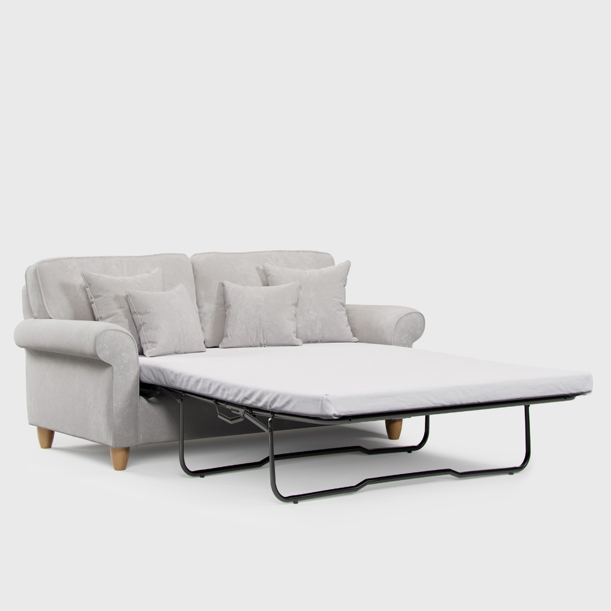 2 Seater Sofa Bed - COASTAL Fabric - Pearl