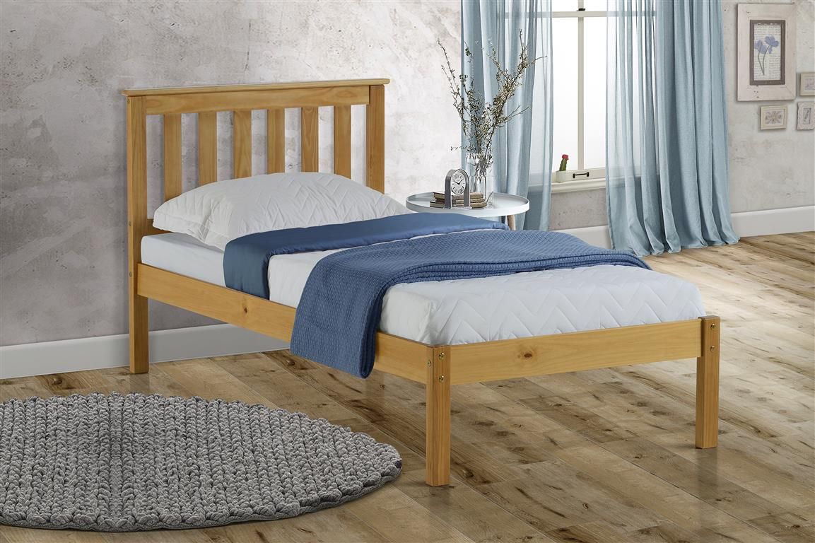 Birlea Denver Low End Wood Pine Bed Frame - Single 3ft
