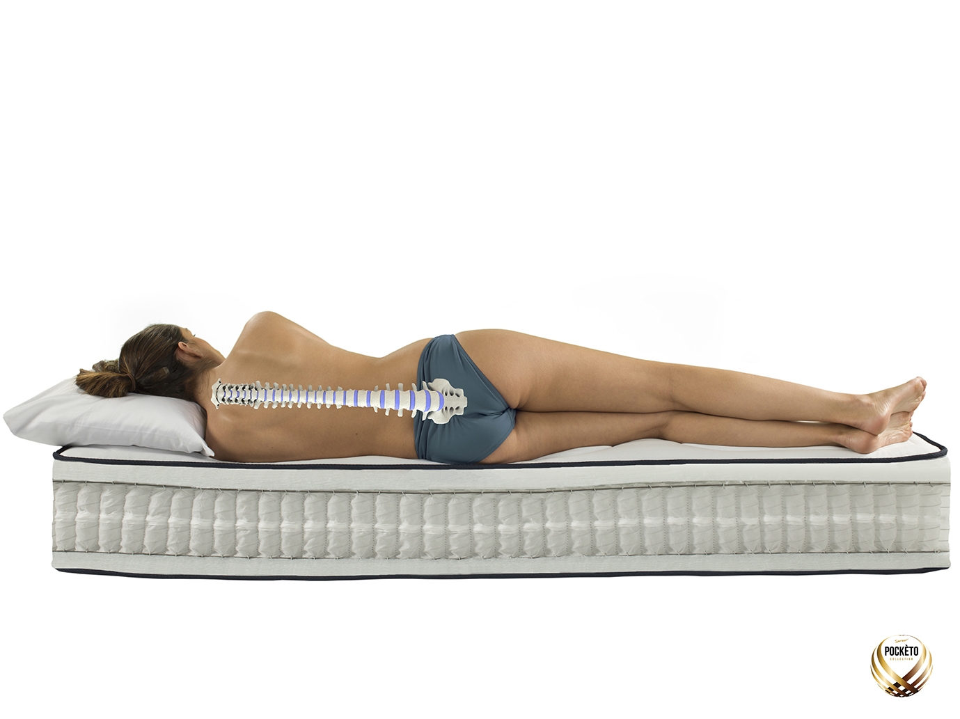 Sareer 2000 Pocket Memory Foam Mattress - Kingsize 5ft