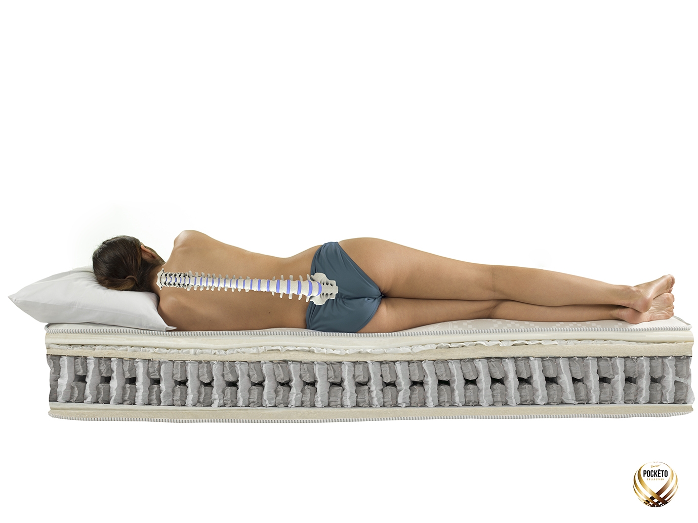 Sareer 4000 Pocket Reflex Plus Mattress - Single 3ft
