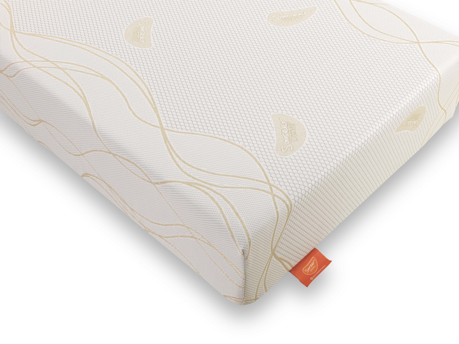Sareer Ruby Gold Memory Foam 8+2 Mattress - Double 4ft6