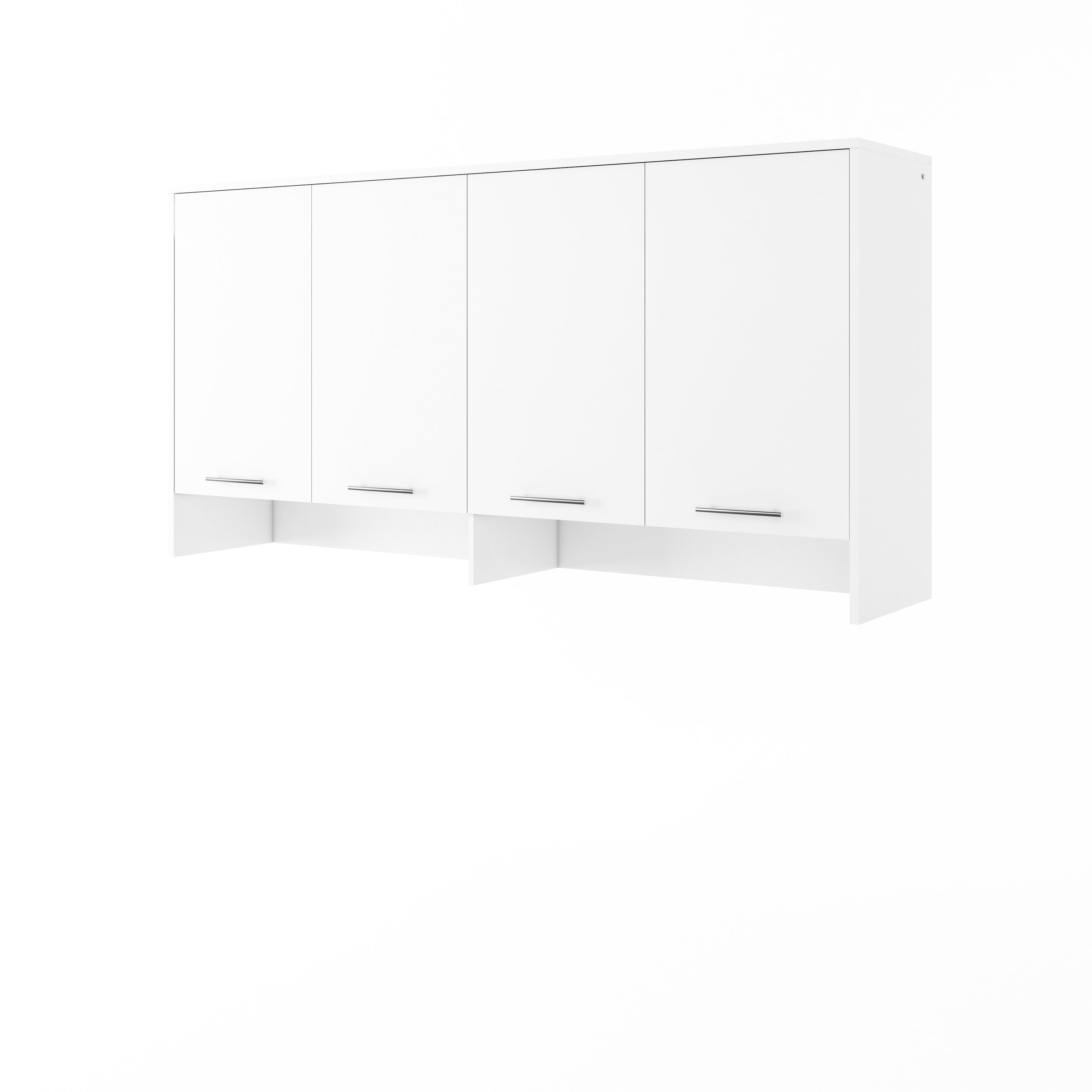 Over Bed Unit for ArtNest Horizontal Wall Bed Concept 90cm - White Matt