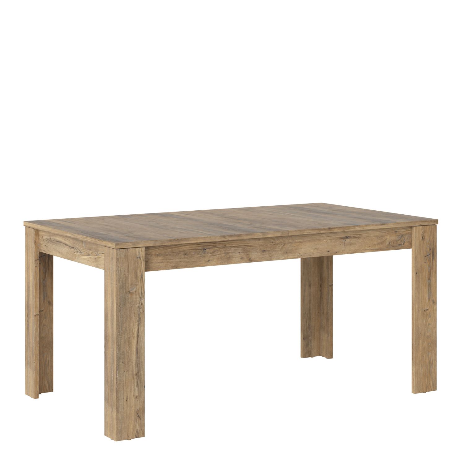 Rapallo extending dining table 160-200cm in Chestnut and Matera Grey - Chestnut Brown/Matera Grey