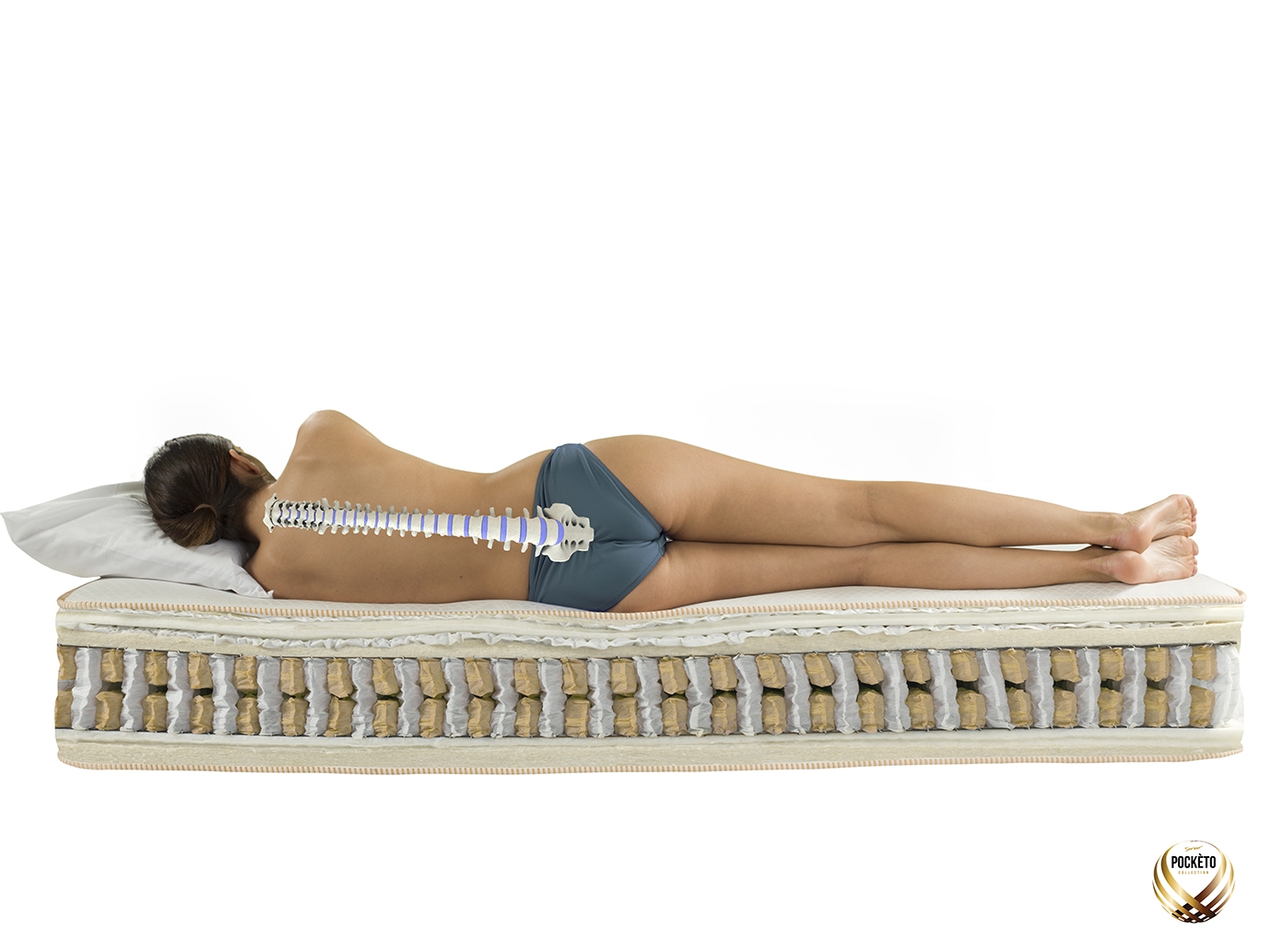 Sareer 5000 Pocket Memory Foam Mattress - Double 4ft6
