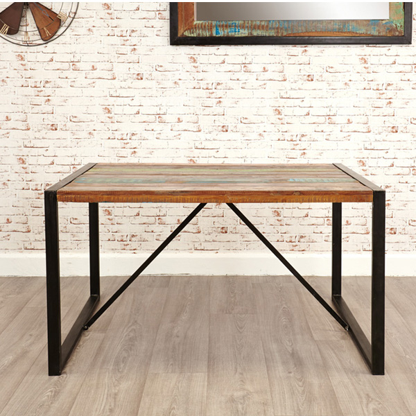 Laura Urban Edge Small Dining Table - Natural Wood