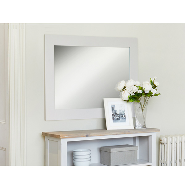 Ransley Grey Wooden Framed Mirror