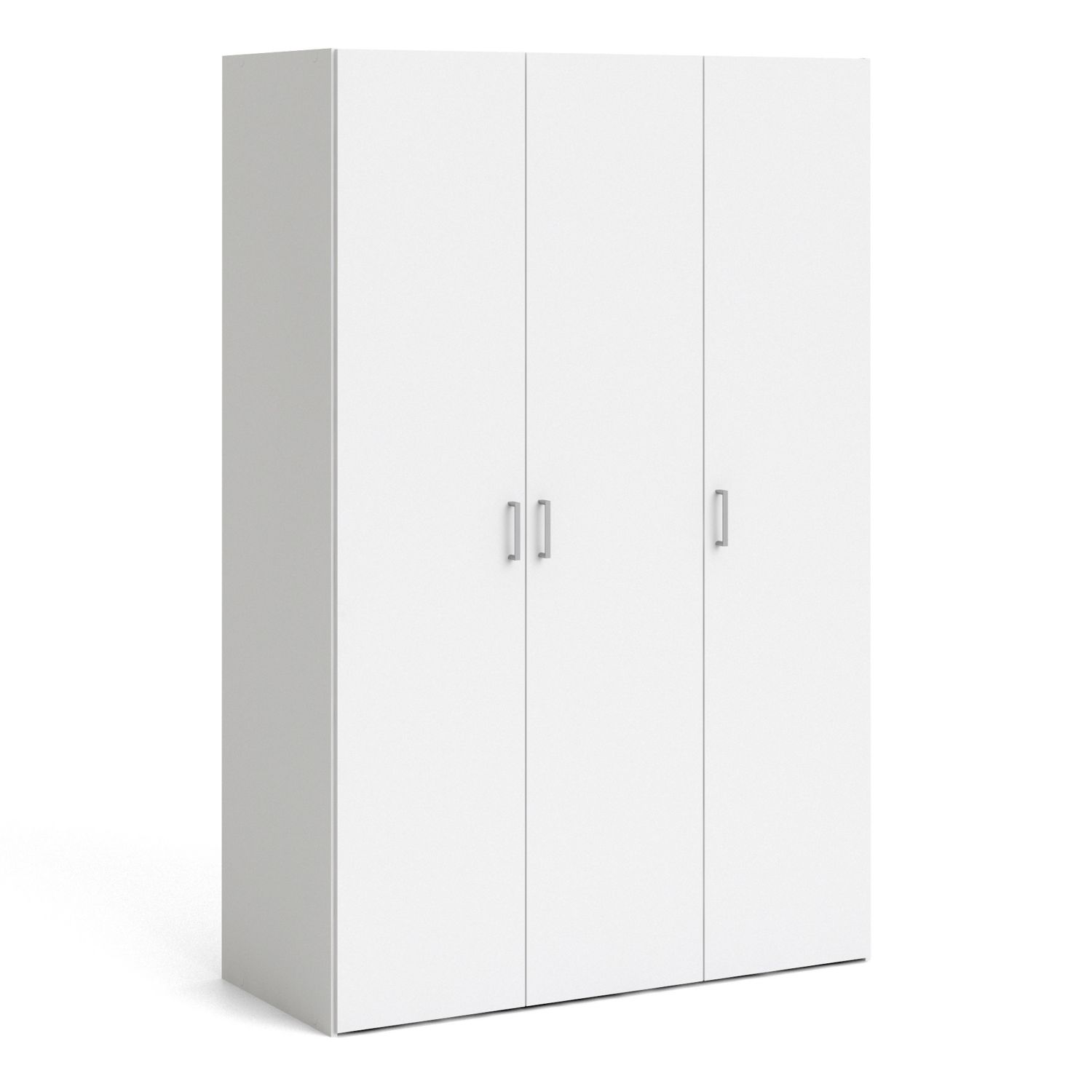 SUFFOLK 3 Door Wardrobe White - 115.8cm