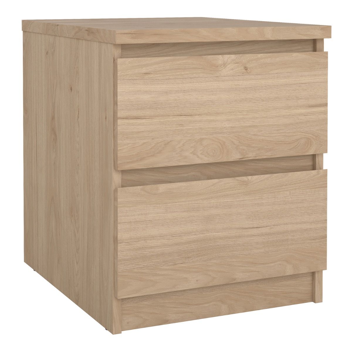 NANAIMO Bedside 2 drawers in Jackson Hickory