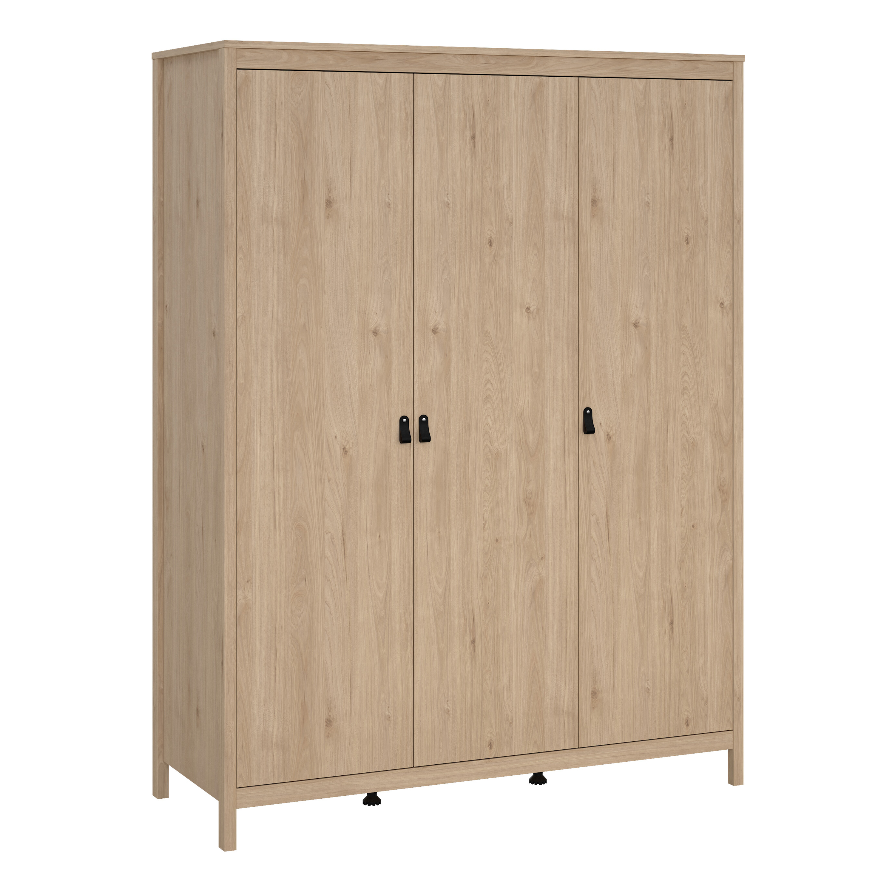 BURNLEY 3 Doors Wardrobe Light Oak - 150cm