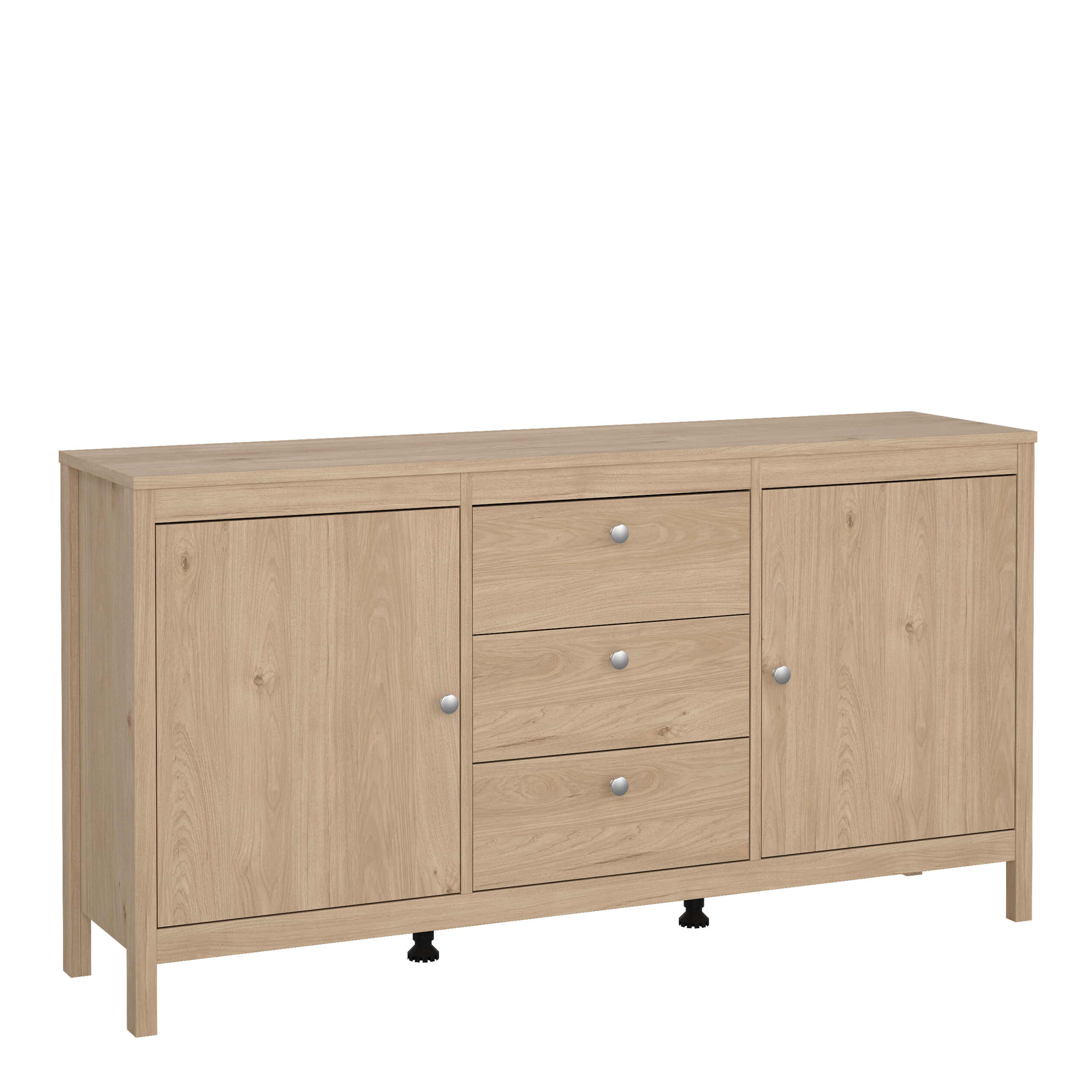 MEMPHIS Sideboard 2 Doors + 3 Drawers in Jackson Hickory Oak