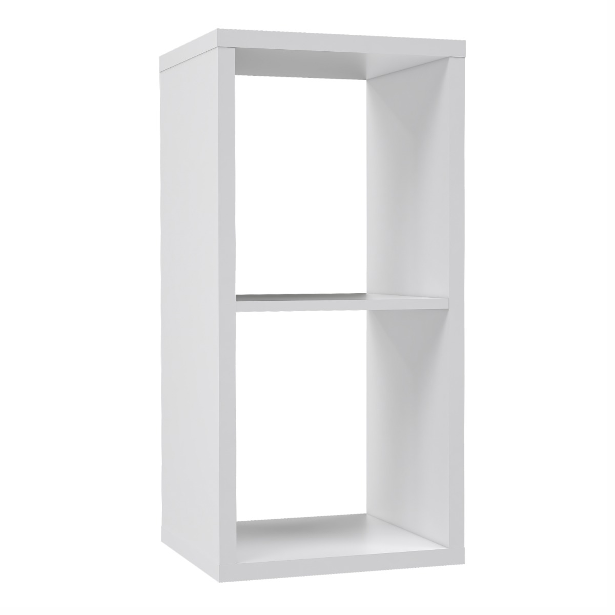 Phillips Single Shelf Cube Storage Unit - Matt White