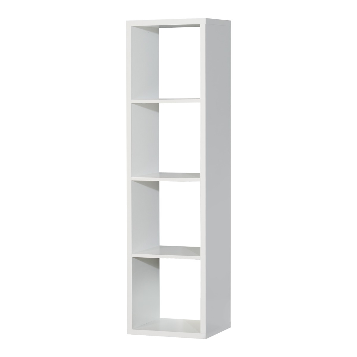 Phillips 3 Shelves Open Cube Storage Unit - Matt White
