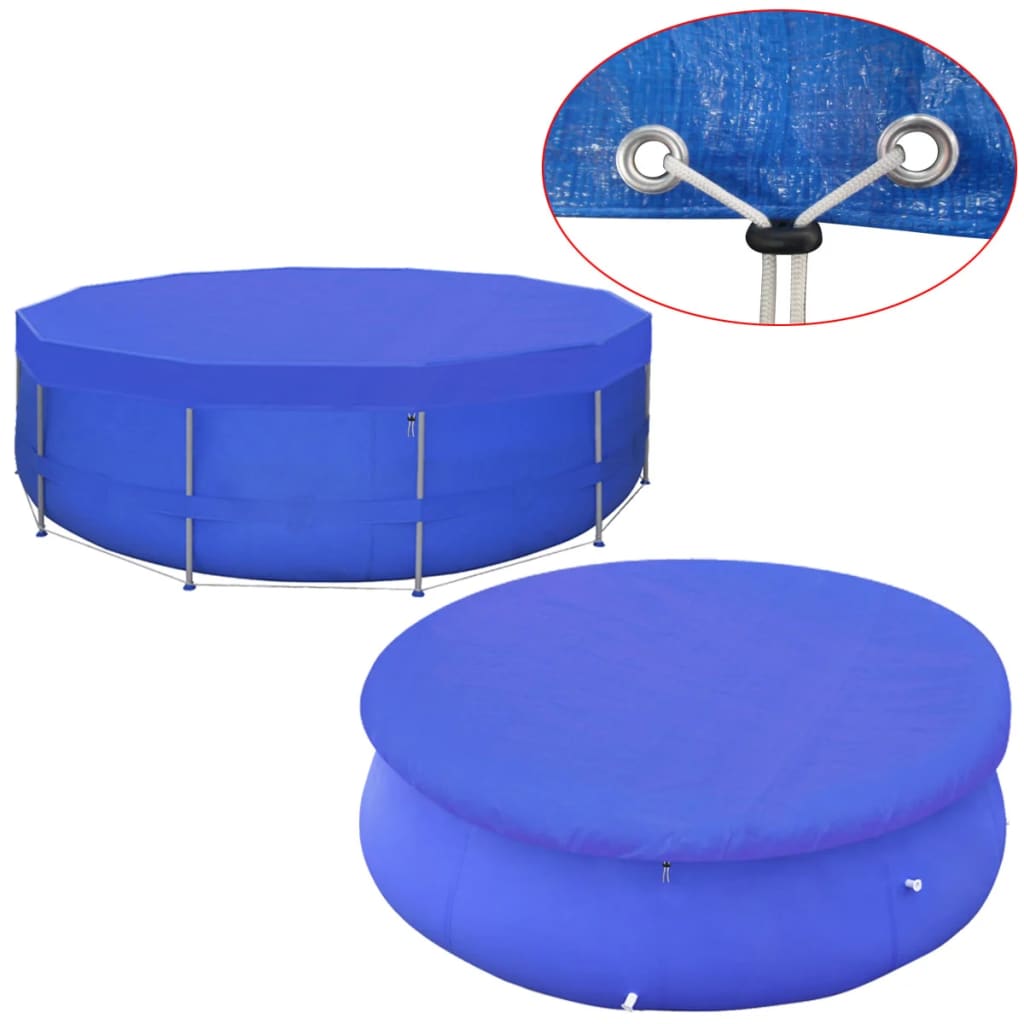 Pool Cover PE Round 460 cm 90 g/m2