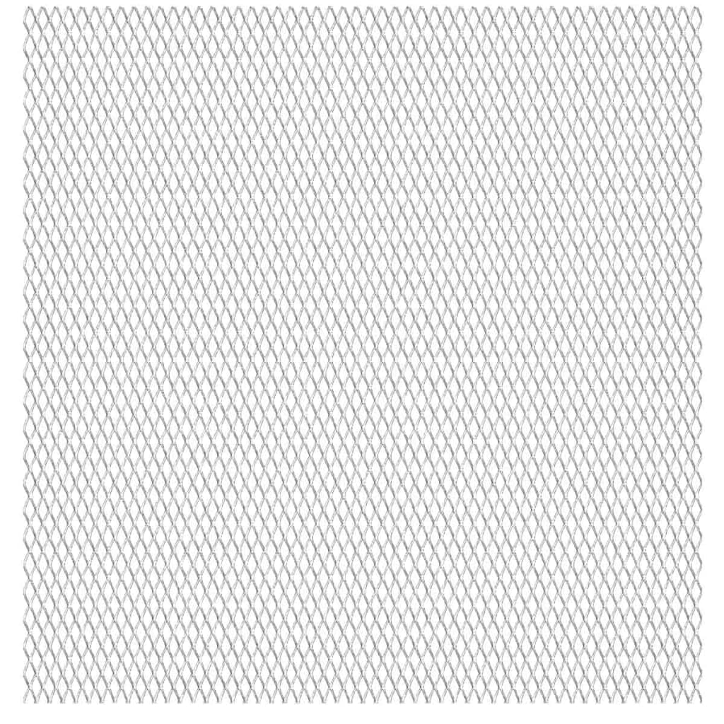 Garden Wire Fence Stainless Steel 100x85 cm 30x17x2.5mm