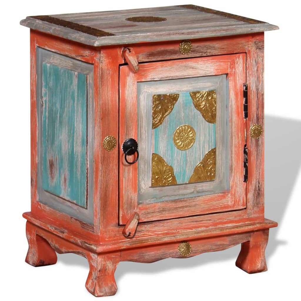 Bedside Table - Helena Nightstand MultiColour 40cm