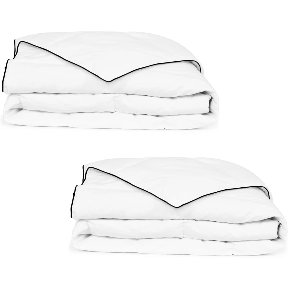 Winter Down Duvet 2 pcs 140x200 cm