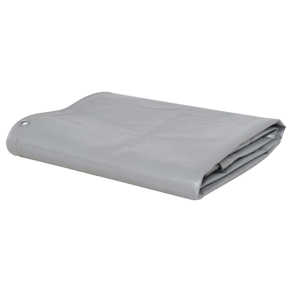 Tarpaulin 650 g/m2 3x6 m Grey