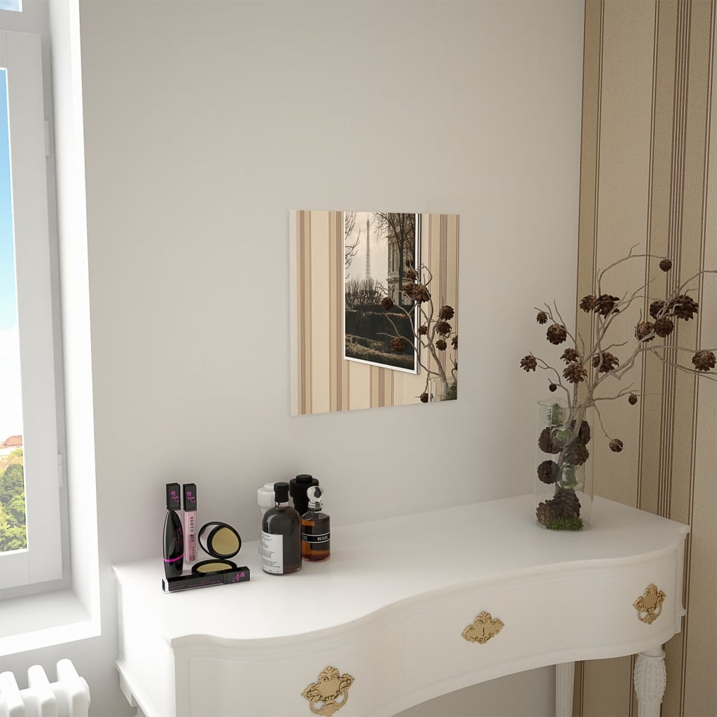 Wall Mirror 40x40cm Square Glass