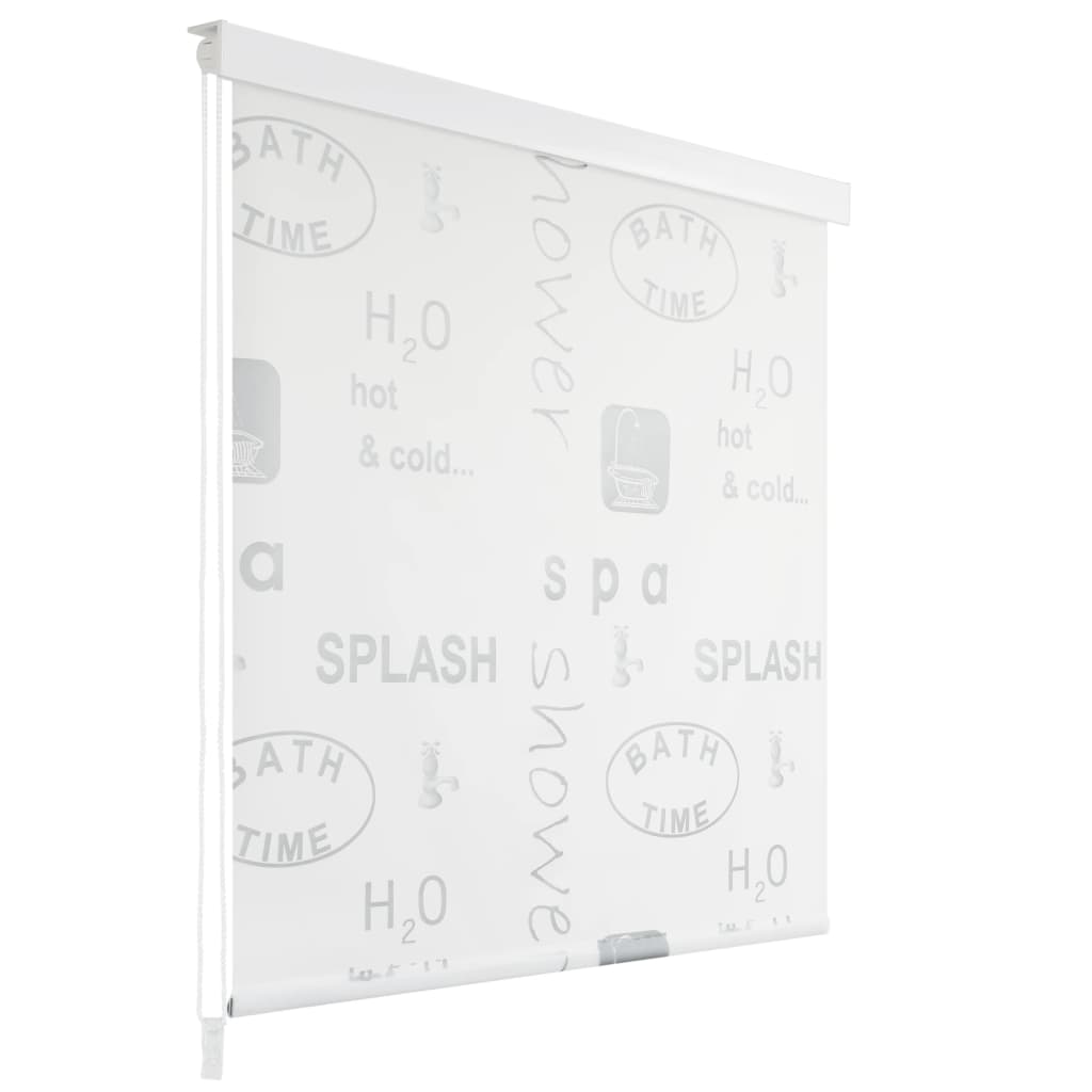 Shower Roller Blind 100x240 cm Splash