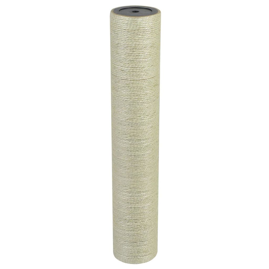 Cat Scratching Post 8x45 cm 8 mm Beige