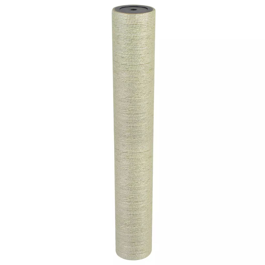 Cat Scratching Post 8x55 cm 8 mm Beige